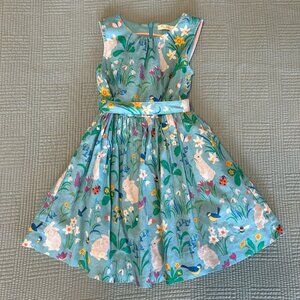Mini Boden Girls' Spring Bunny Vintage Dress